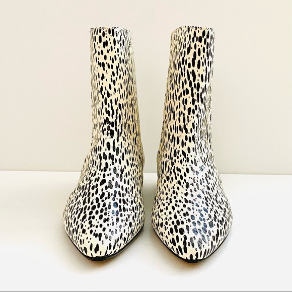 NWT: KENZO | K-line Soft 'leopard' Leather Mid Boots - Picture 3 of 9